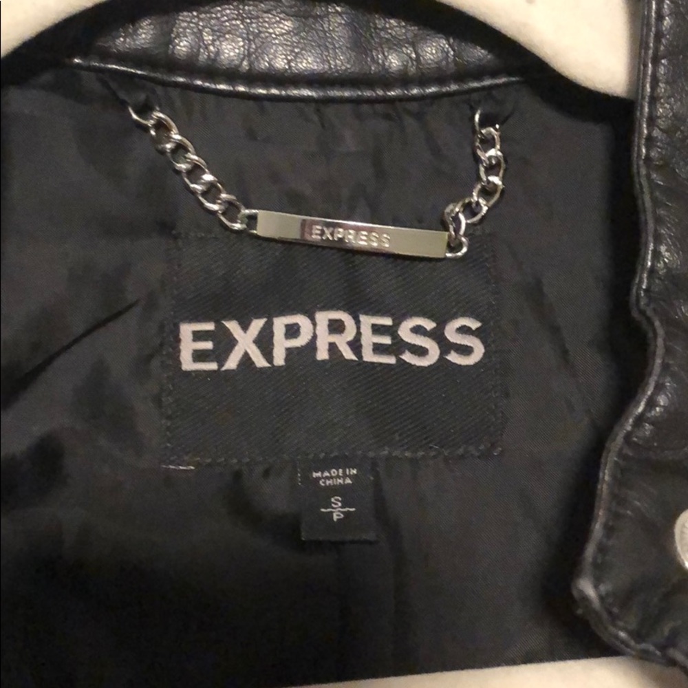Express leather jacket - Picture 3 of 4